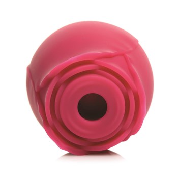 Gossip Come Into Bloom Rose Clitoral Stimulator - Product Shot - Front - Burgundy