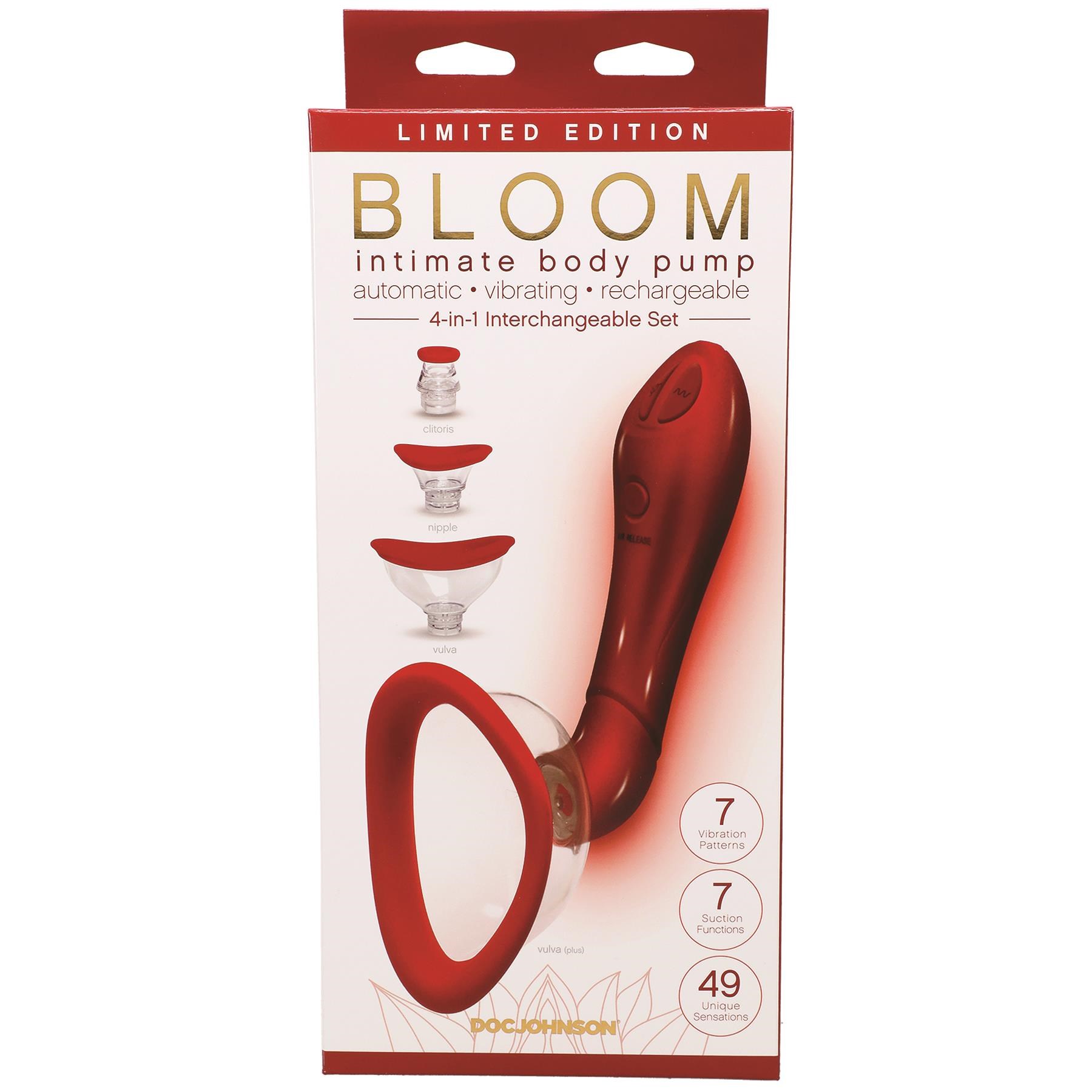Bloom Intimate Body Pump Packaging Shot