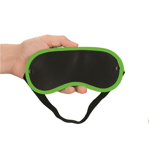 Ouch! Glow In The Dark Blindfold - Hand Shot