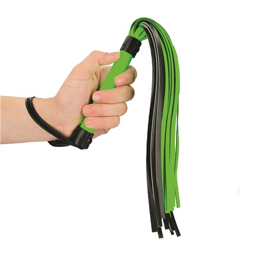 Ouch! Glow In The Dark Flogger - Hand Shot