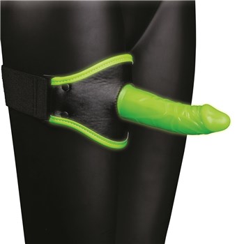 Ouch! Glow In The Dark Thigh Strap-On - Product Shot