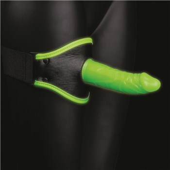 Ouch! Glow In The Dark Thigh Strap-On - In the Dark