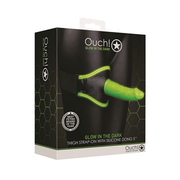 Ouch! Glow In The Dark Thigh Strap-On - Packaging Shot