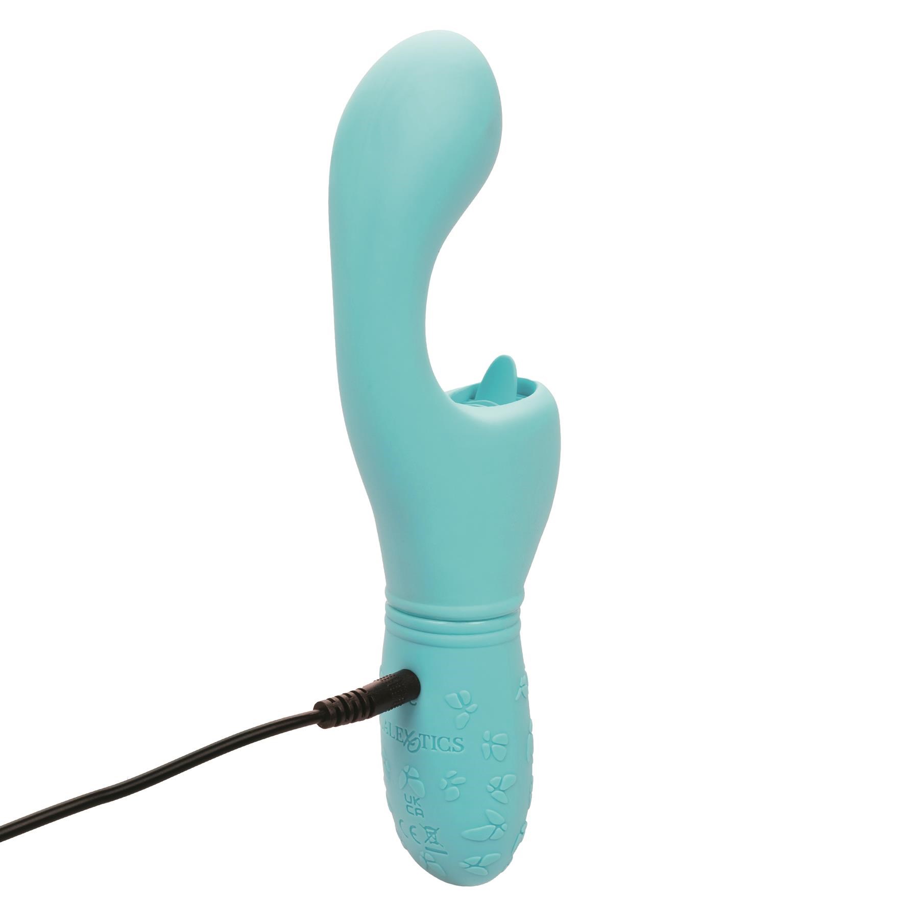 Butterfly Kiss Rechargeable Flicker - Showing Where Charging Cable is Placed