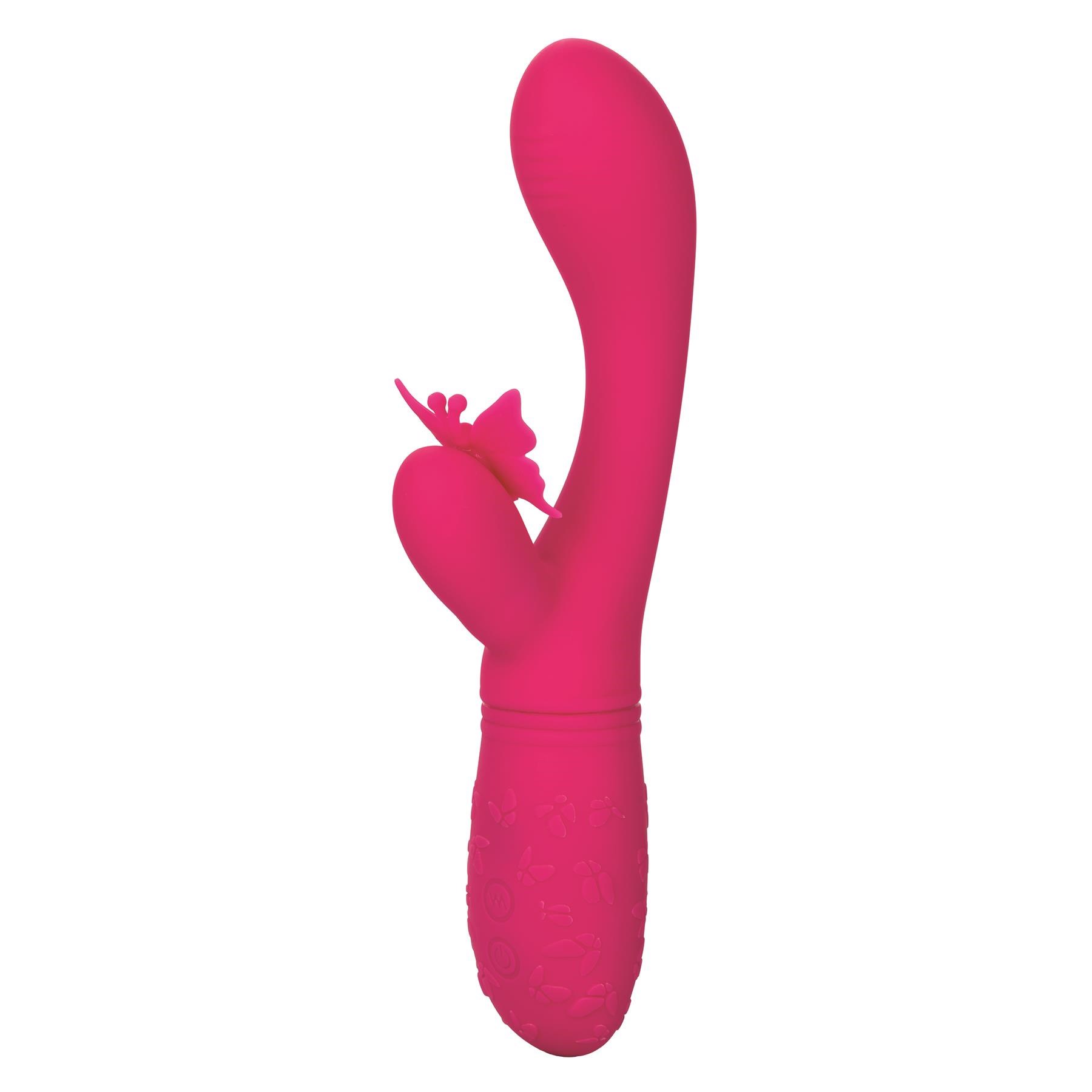 Butterfly Kiss Rechargeable Flutter - Product Shot #2 - Pink