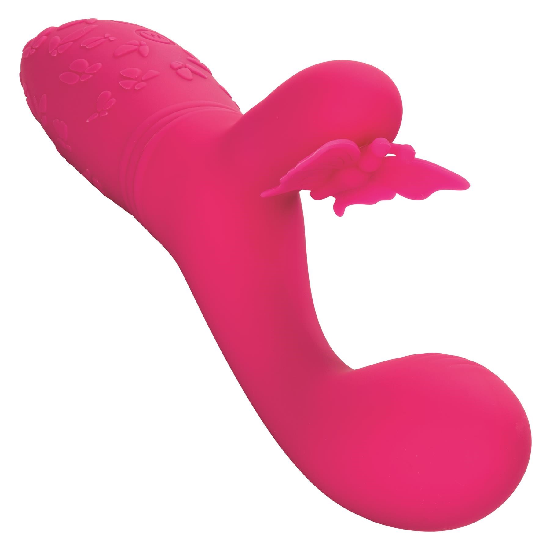 Butterfly Kiss Rechargeable Flutter - Product Shot #5 - Pink