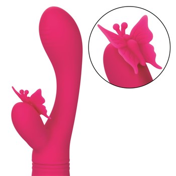 Butterfly Kiss Rechargeable Flutter - Product and Close Up on Flutter