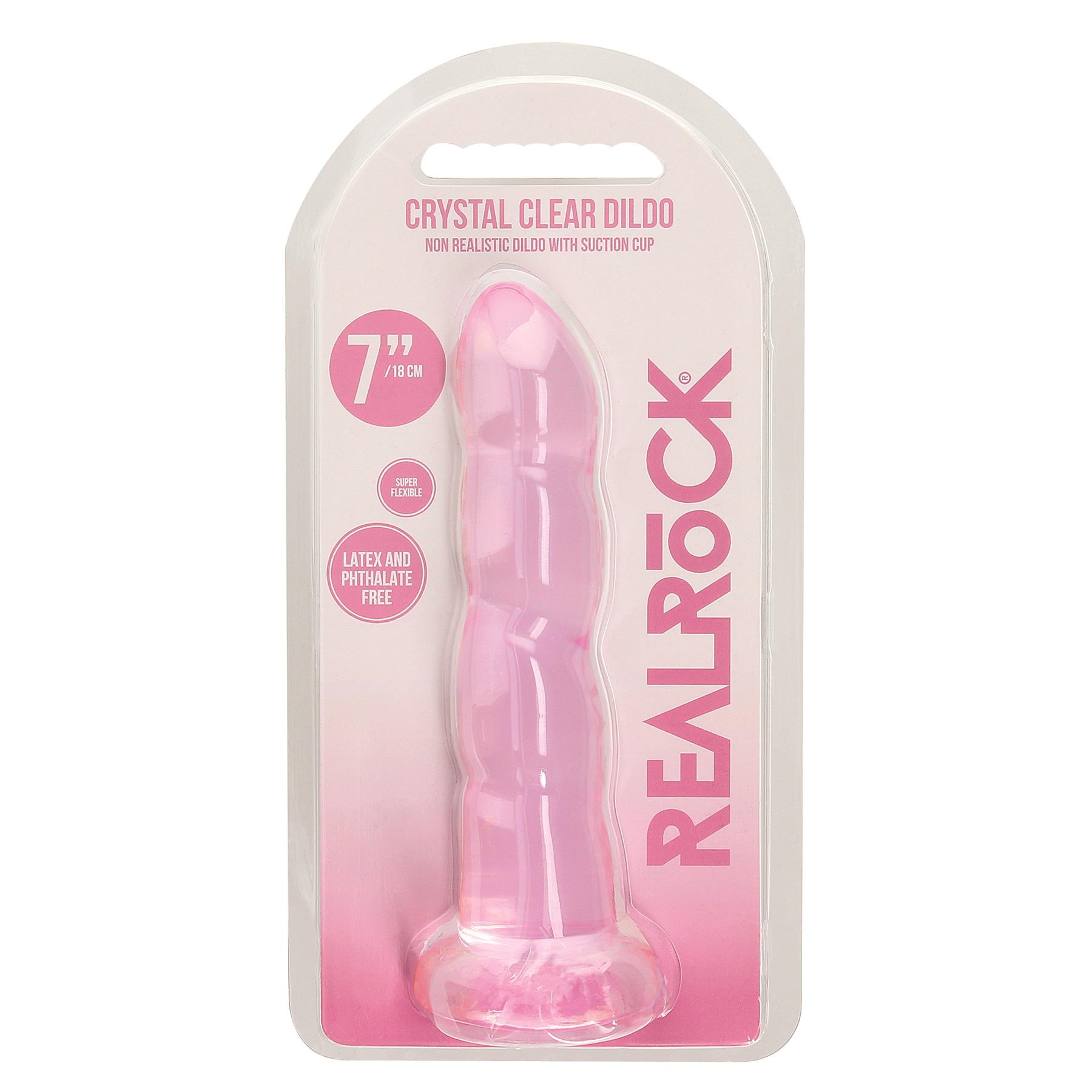 RealRock 7 Inch Suction Cup Dildo - Packaging Shot