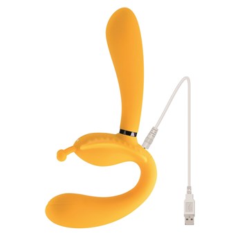 The Monarch Dual Stimulating Massager - Showing Where Charging Cable is Placed