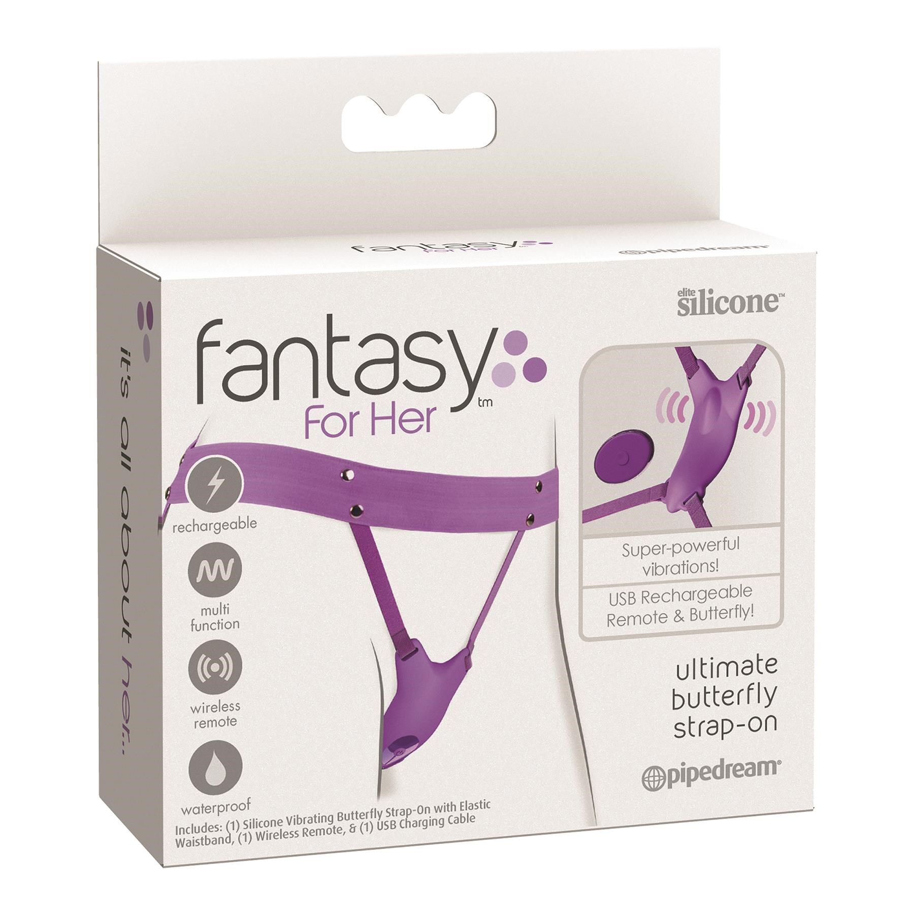 Fantasy For Her Ultimate Butterfly Strap-On - Box Shot