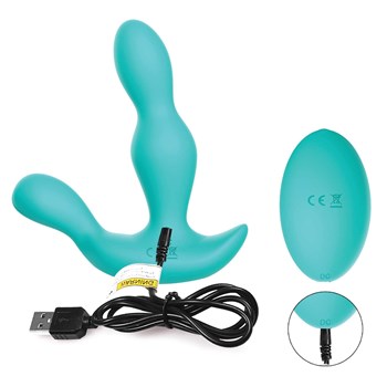 Richard Remote Control Prostate Massager with USB charging cable and remote control