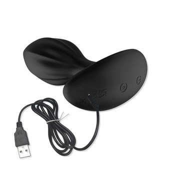Vibrating Silicone Anal Trainer Set with USB charging cable
