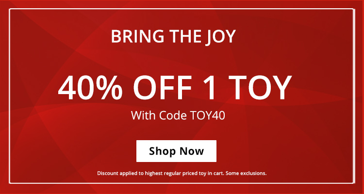 Use Code TOY40 For 40% Off 1 Sex Toy!