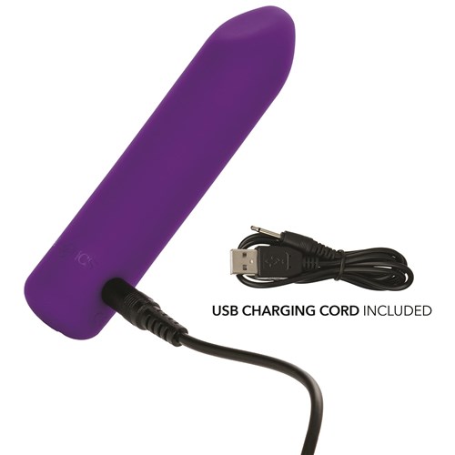 Kyst Fling Petite Bullet Massager - Showing Where Charging Cable is Placed