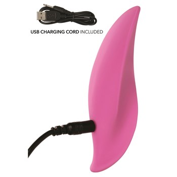 Luvmor Foreplay Finger Vibrator - Showing Where Charging Cable is Placed