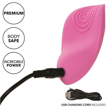 Luvmor Teases Rechargeable Massager - Showing Where Charging Cable is Placed