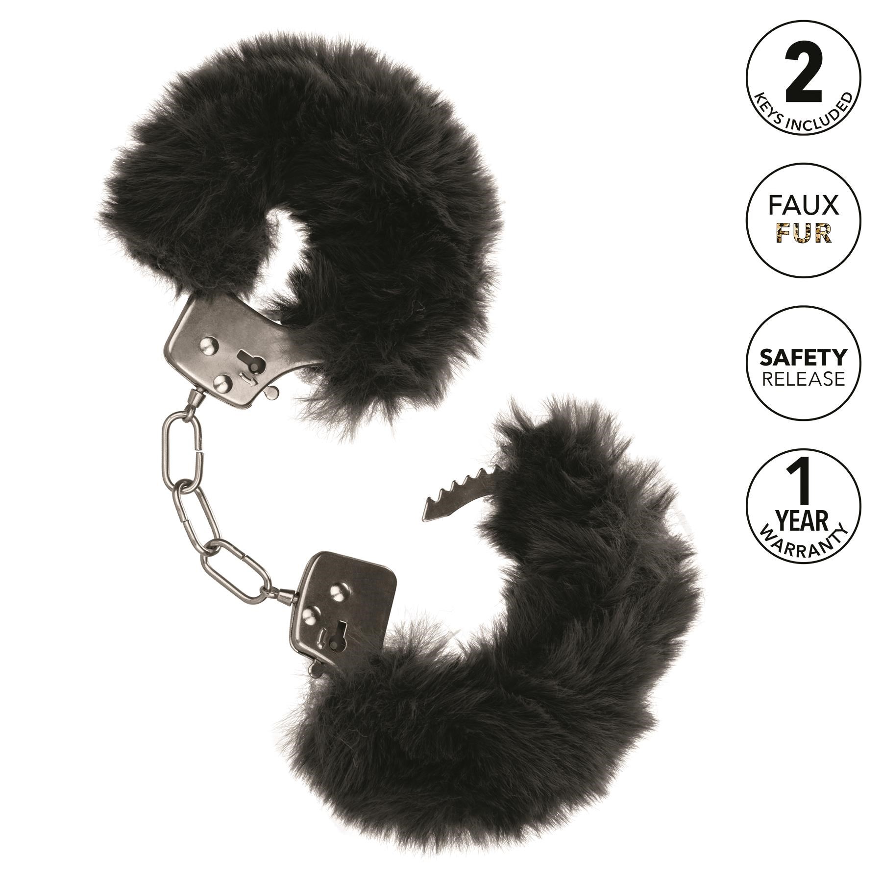 Ultra Furry Cuffs - Features - Black