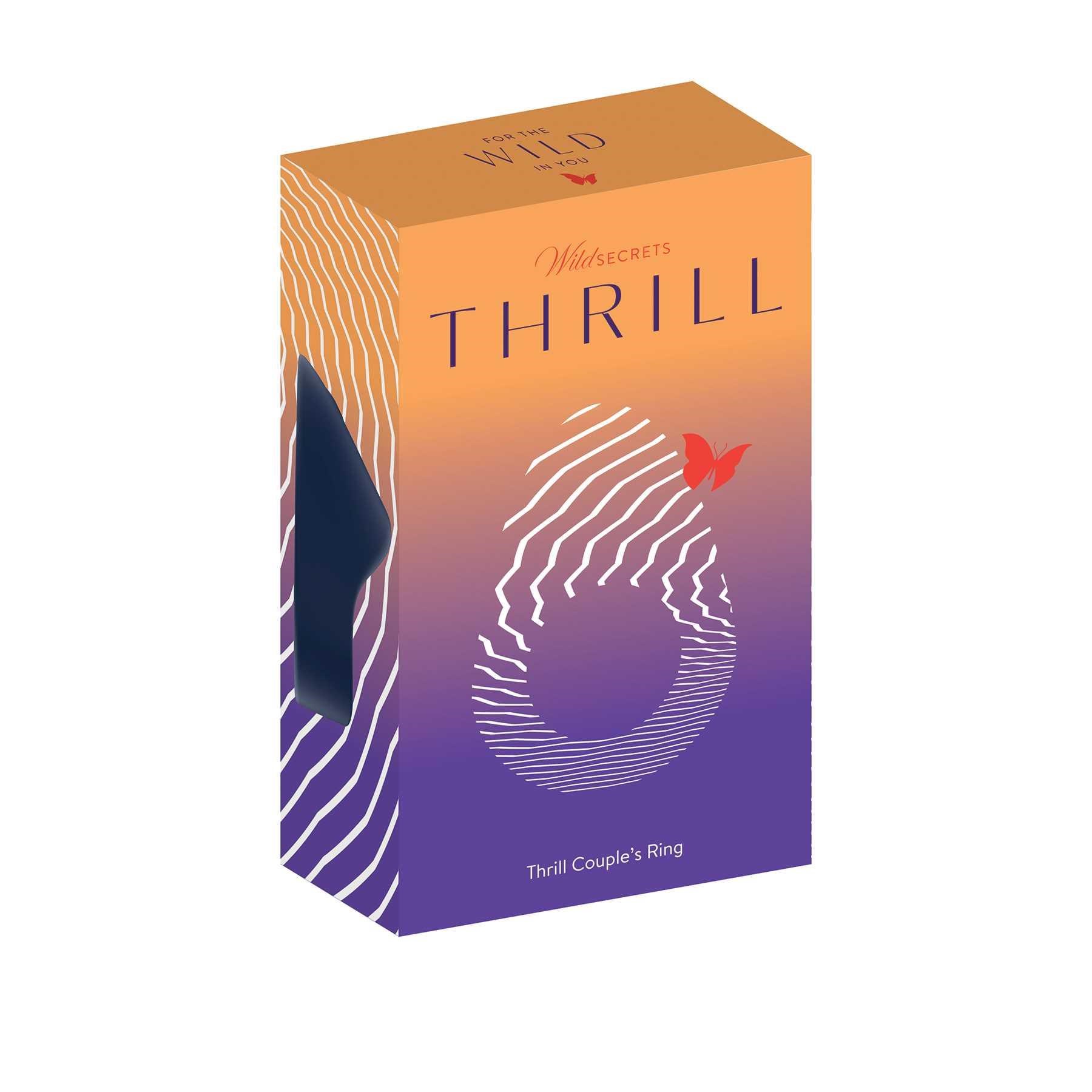 Wild Secrets Thrill Vibrating Couples Ring front box packaging
