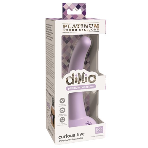 Dillio Platinum Curious Five Dildo - Packaging Shot