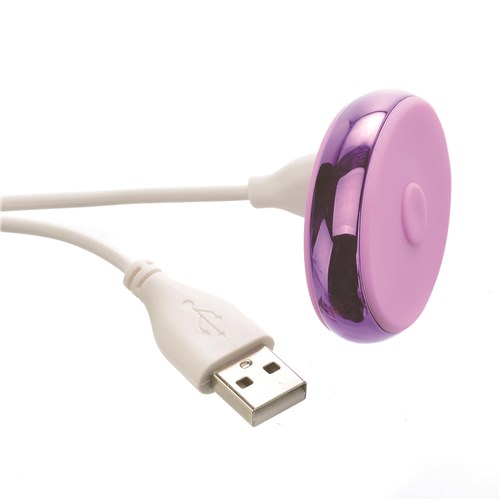 Fantasy For Her Ultimate Butterfly Strap-On - Showing Where Charger Cable is Placed on Remote