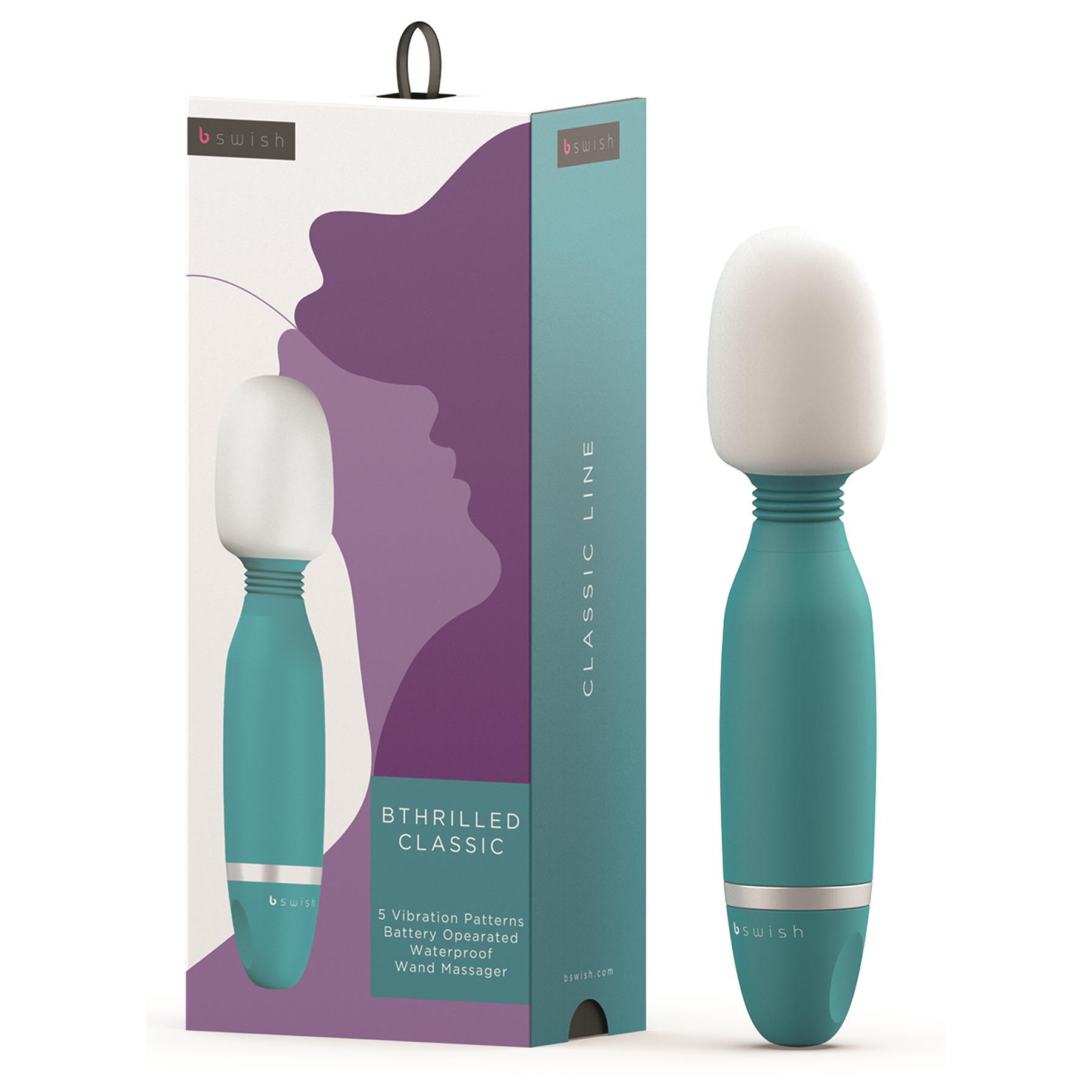 BSwish BThrilled Classic Wand Massager - Product and Packaging