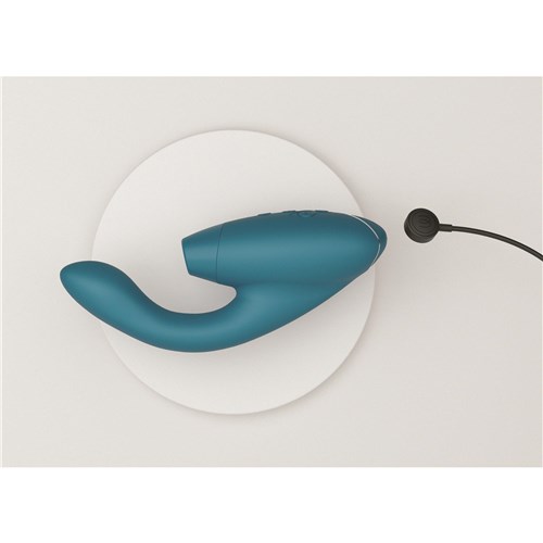 Womanizer Duo 2 Dual Stimulator - Showing Where Charging Cable is Placed