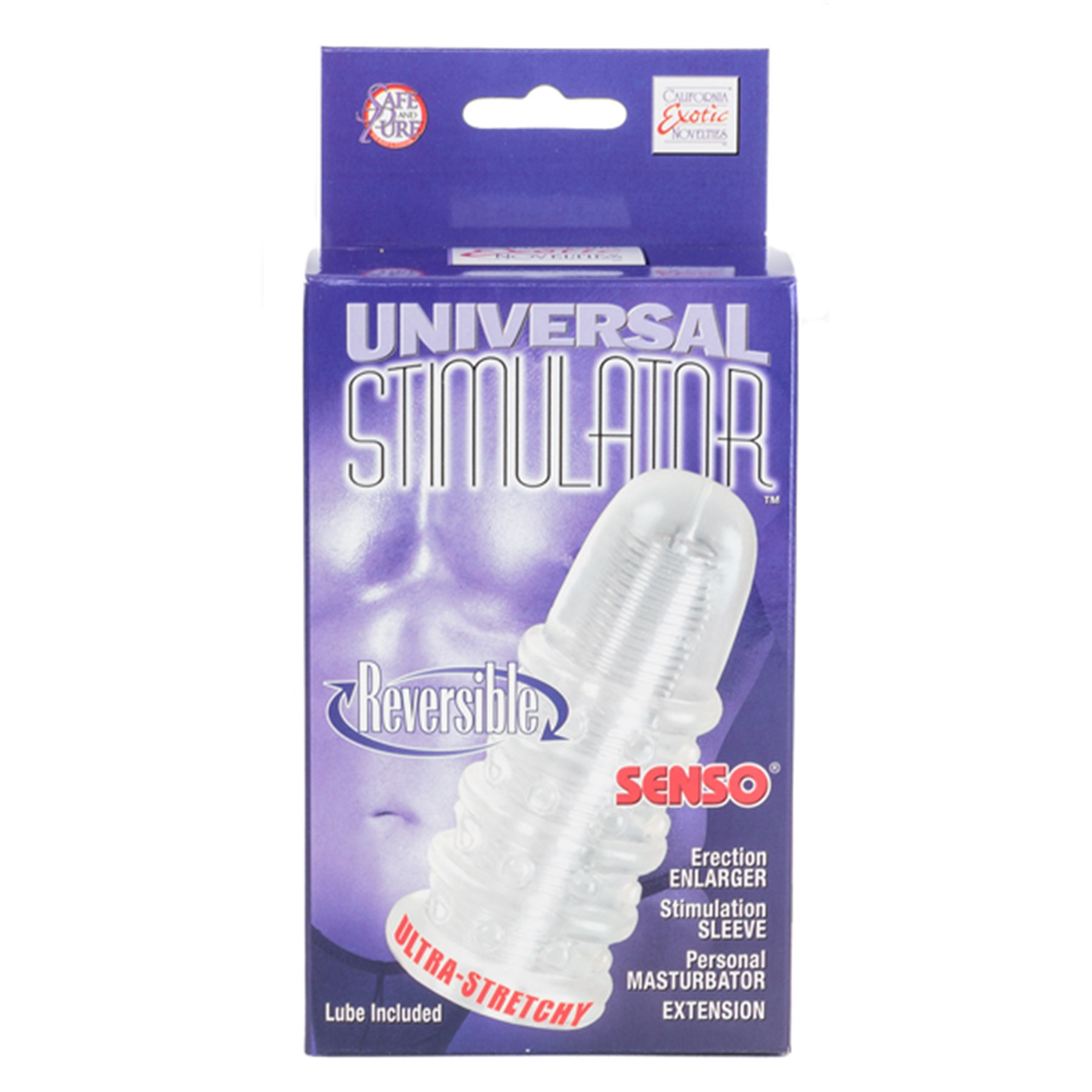 Universal Stimulator packaging