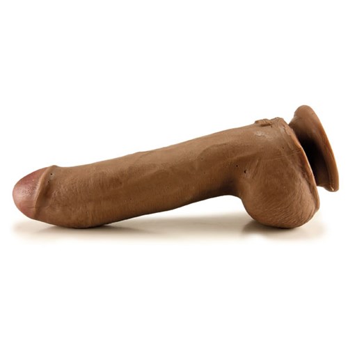 Brown Sugar Cock laid down left side view