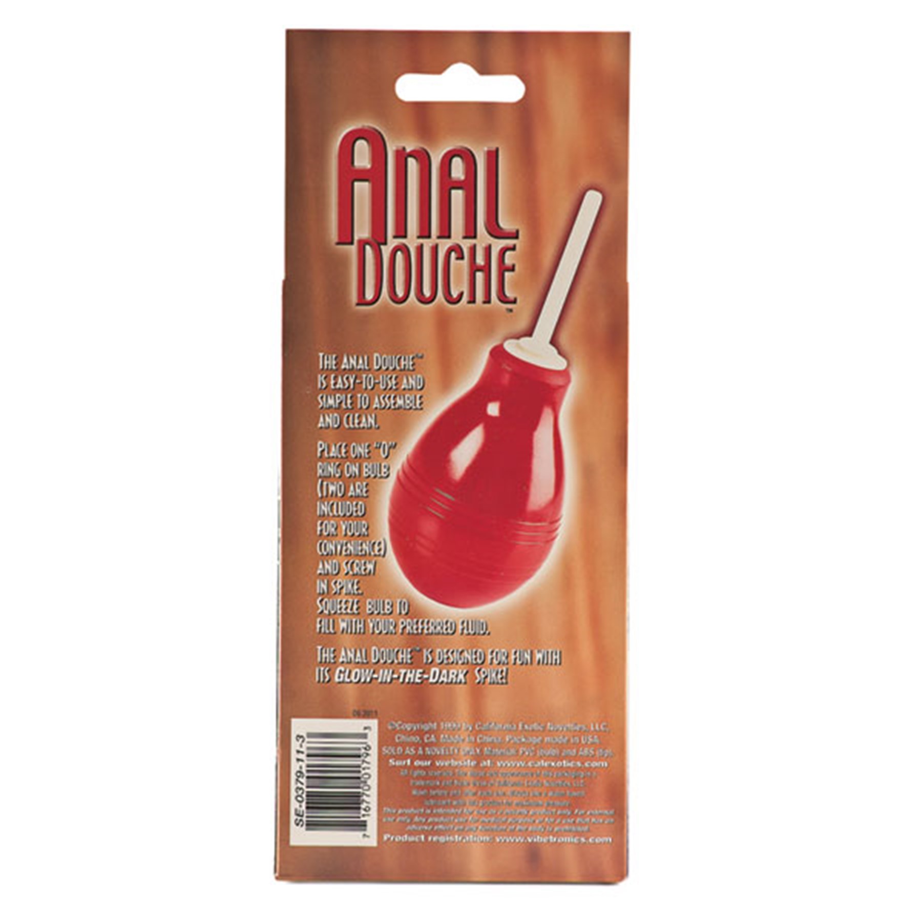 anal douche back of box