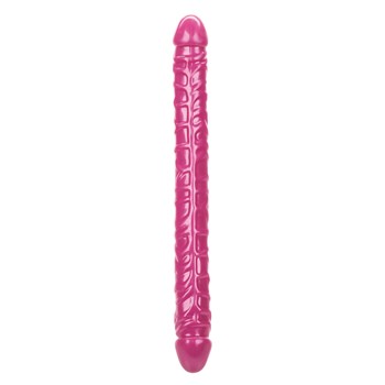 Size Queen 17 Inch Double Dong - Product Shot - Pink