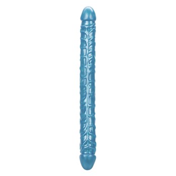 Size Queen 17 Inch Double Dong - Product Shot - Blue