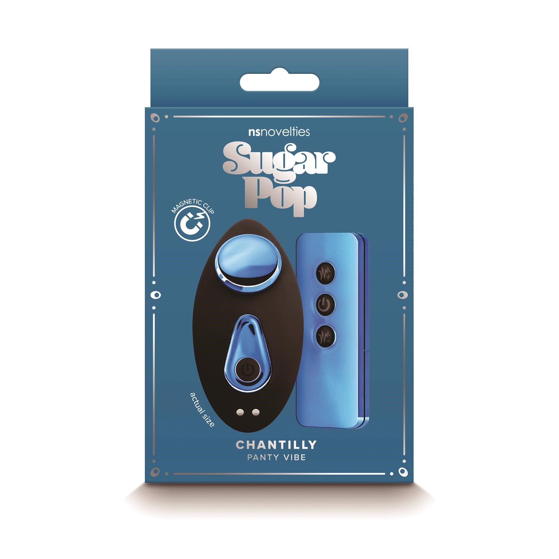 Sugar Pop Chantilly Magnetic Panty Vibrator - Packaging Shot