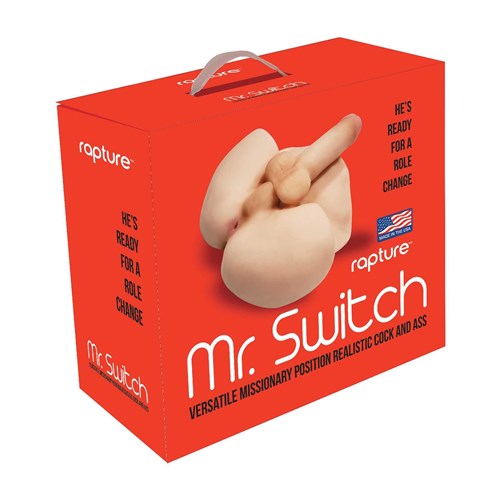 MR. SWITCH COCK AND ASS MASTURBATOR packaging