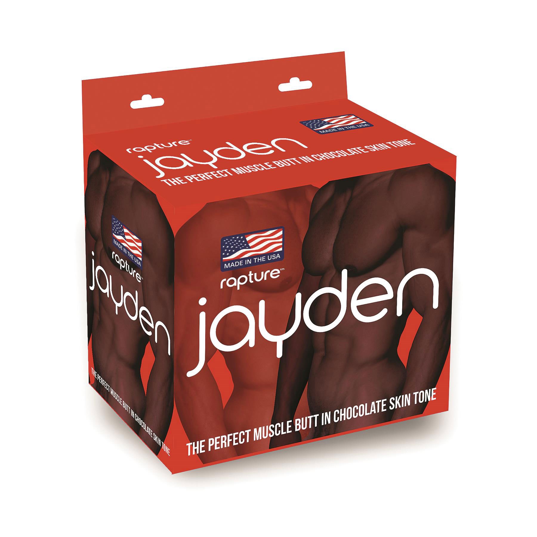 Jayden The Perfect Muscle Butt front of box