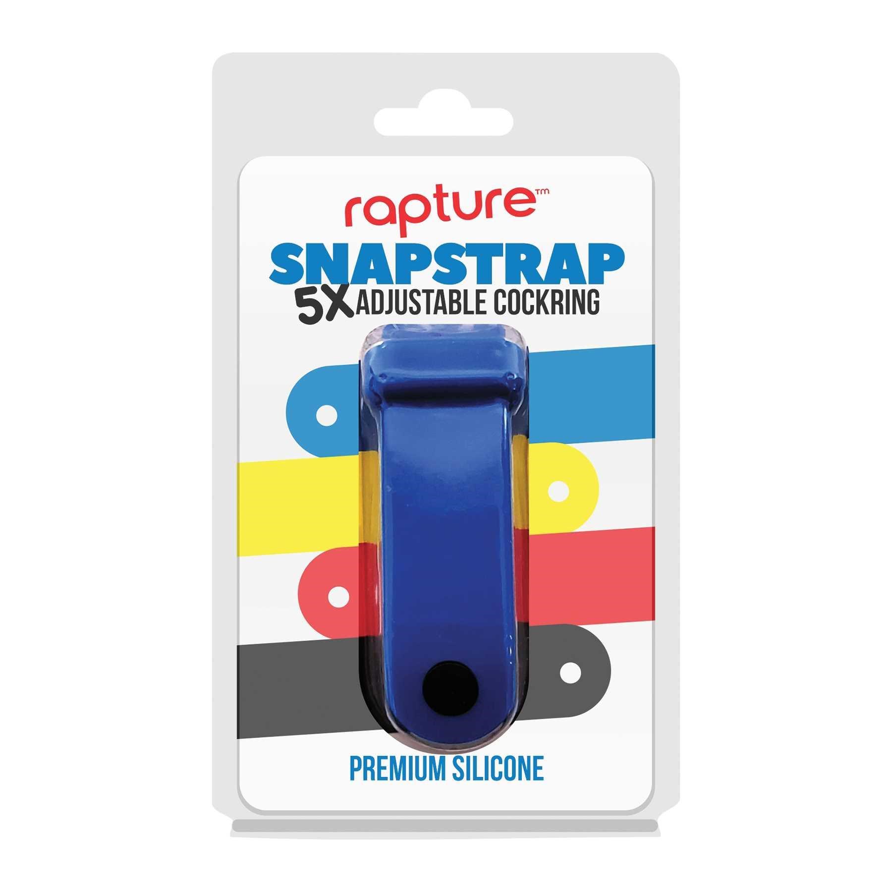 SNAPSTRAP 5X SILICONE COCKRING front of packaging