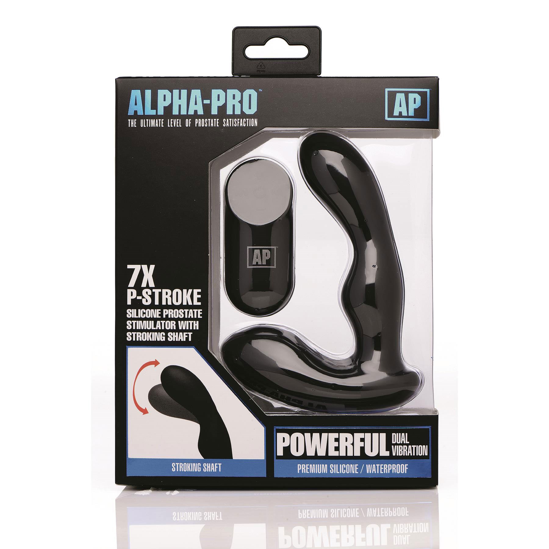 Alpha Pro 7X Prostate Massager packaging