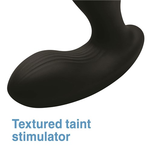 Alpha Pro 7Xp Milker Massager close up of textured perineum stimulator