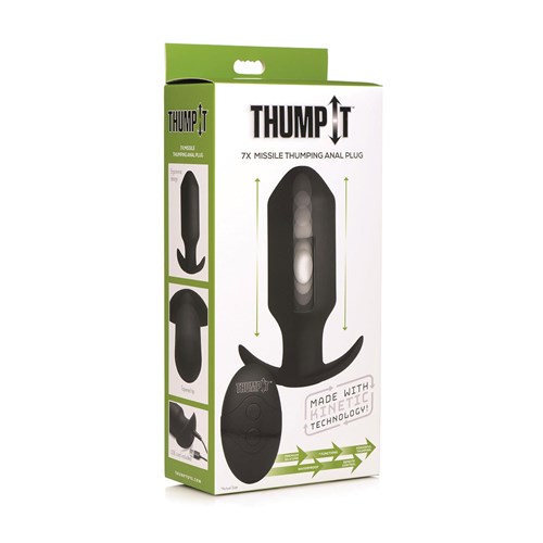 7X Thump It Missle Butt Plug packaging