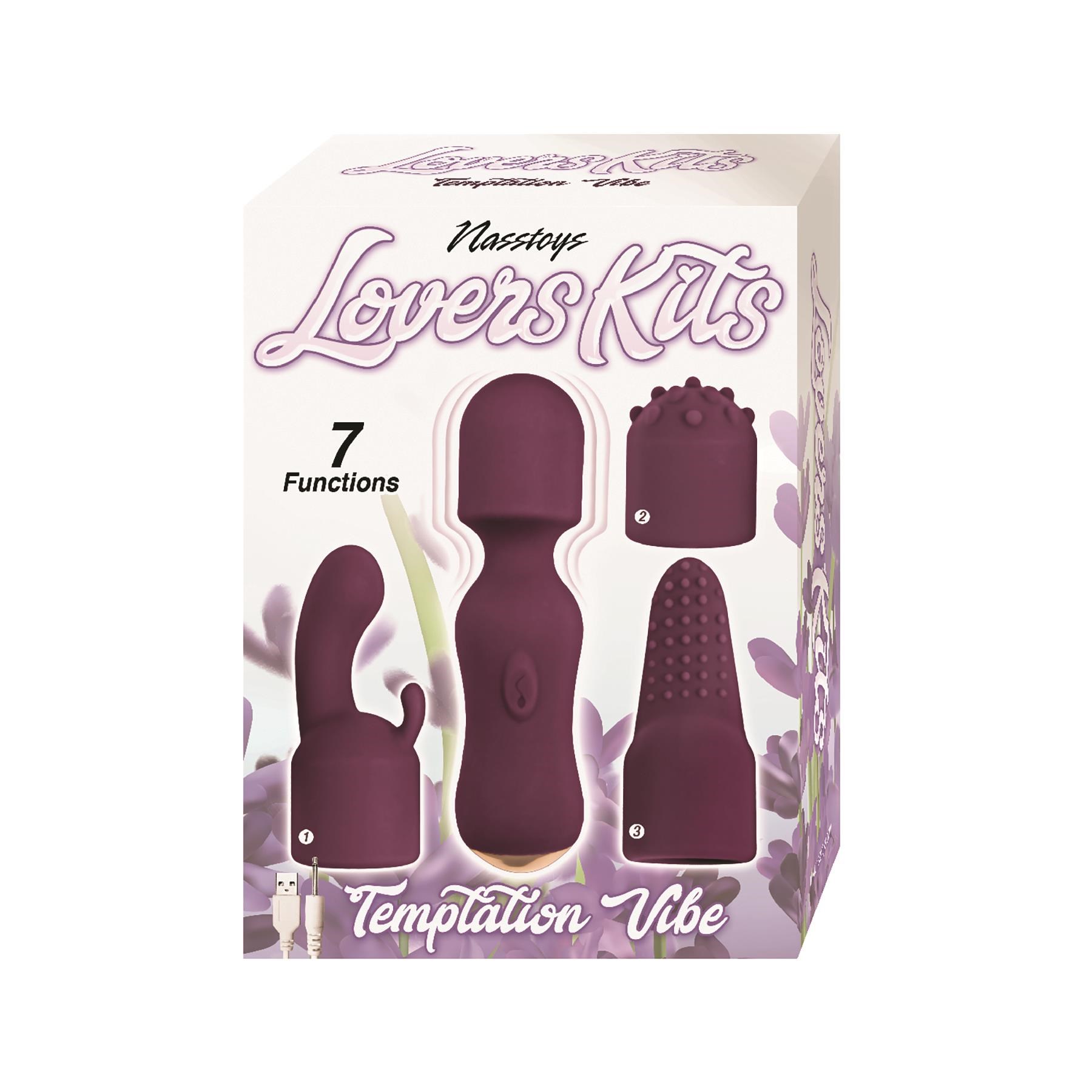 Lover's Kits Temptation Vibrator Kit - Packaging
