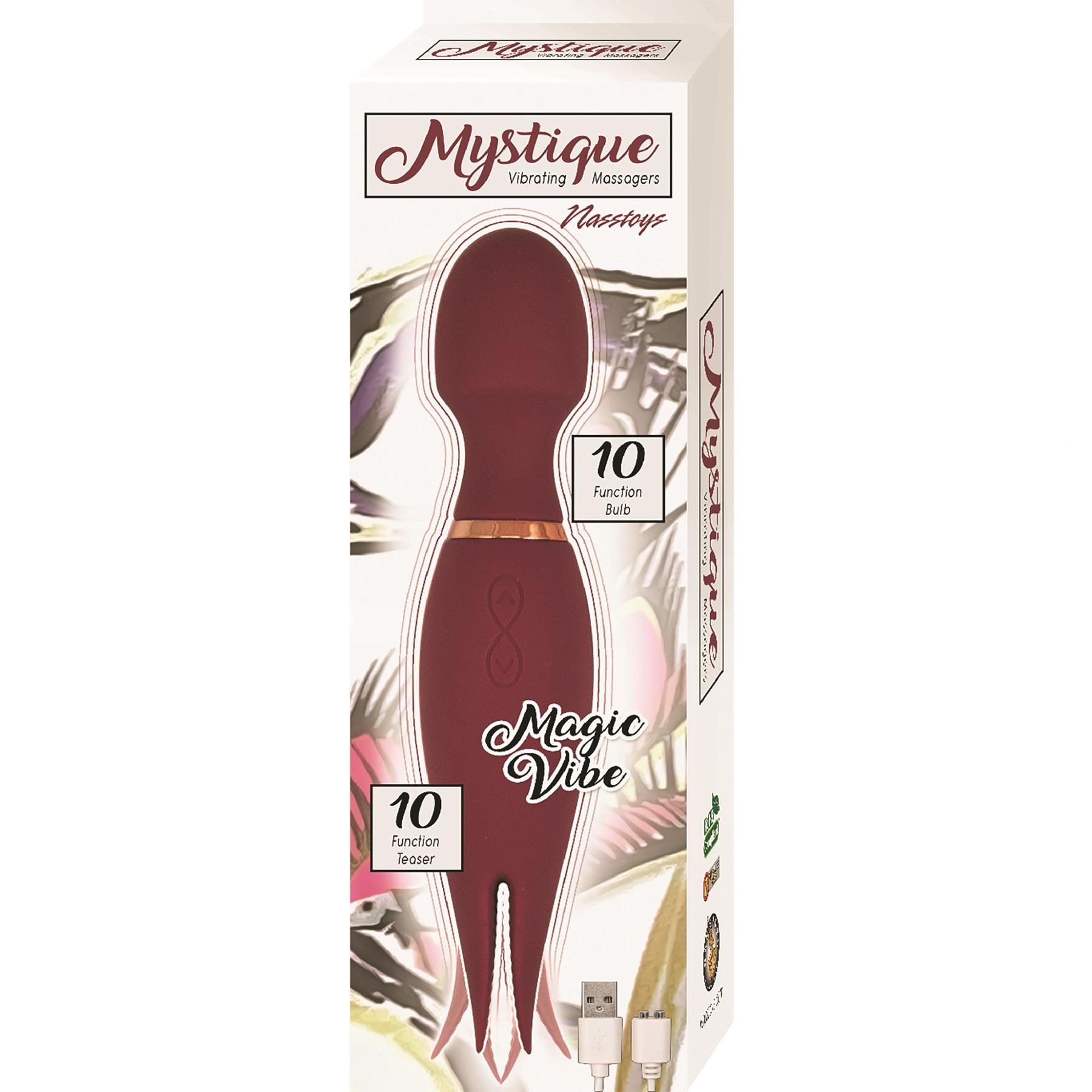 Mystique Magic Vibe Wand Massager - Packaging