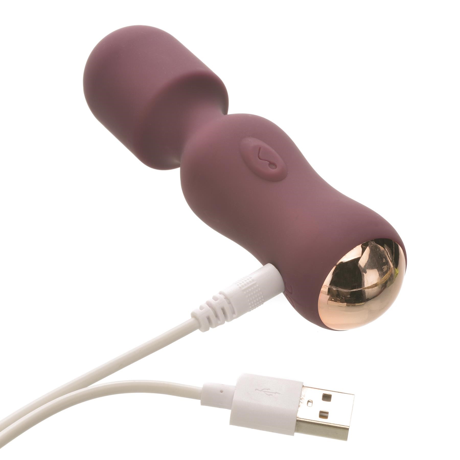 Lover's Kits Temptation Vibrator Kit - Showing Where Charging Cable is Placed