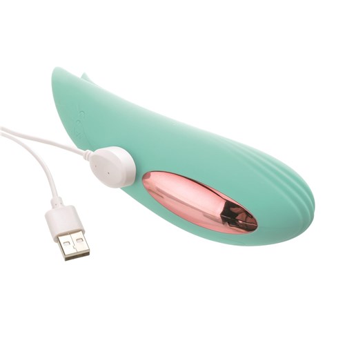 Mystique Suction Vibrator - Showing Where Charging Cable is Placed