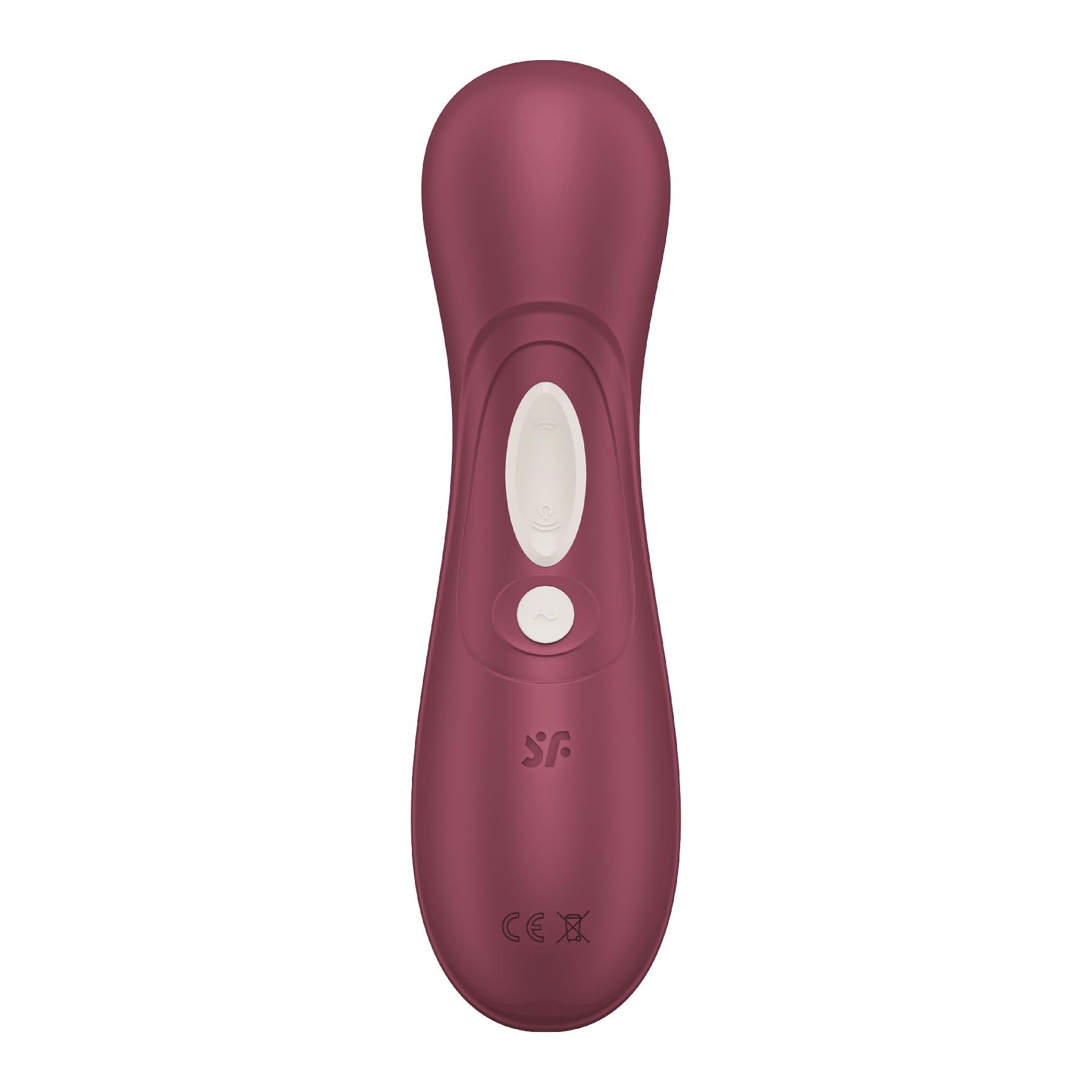 Satisfyer Pro 2 Gen 3 Liquid Air Clitoral Stimulator with Bluetooth - Product Shot #4 - Back