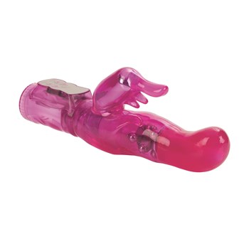 Wild G-Spot Vibrator Product Shot - Laying Down - Pink