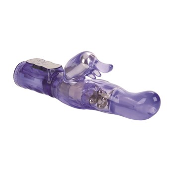 Wild G-Spot Vibrator Product Shot - Laying Down - Purple