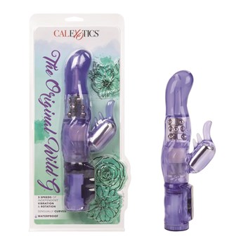 Wild G-Spot Vibrator - Product and Packaging - Purple