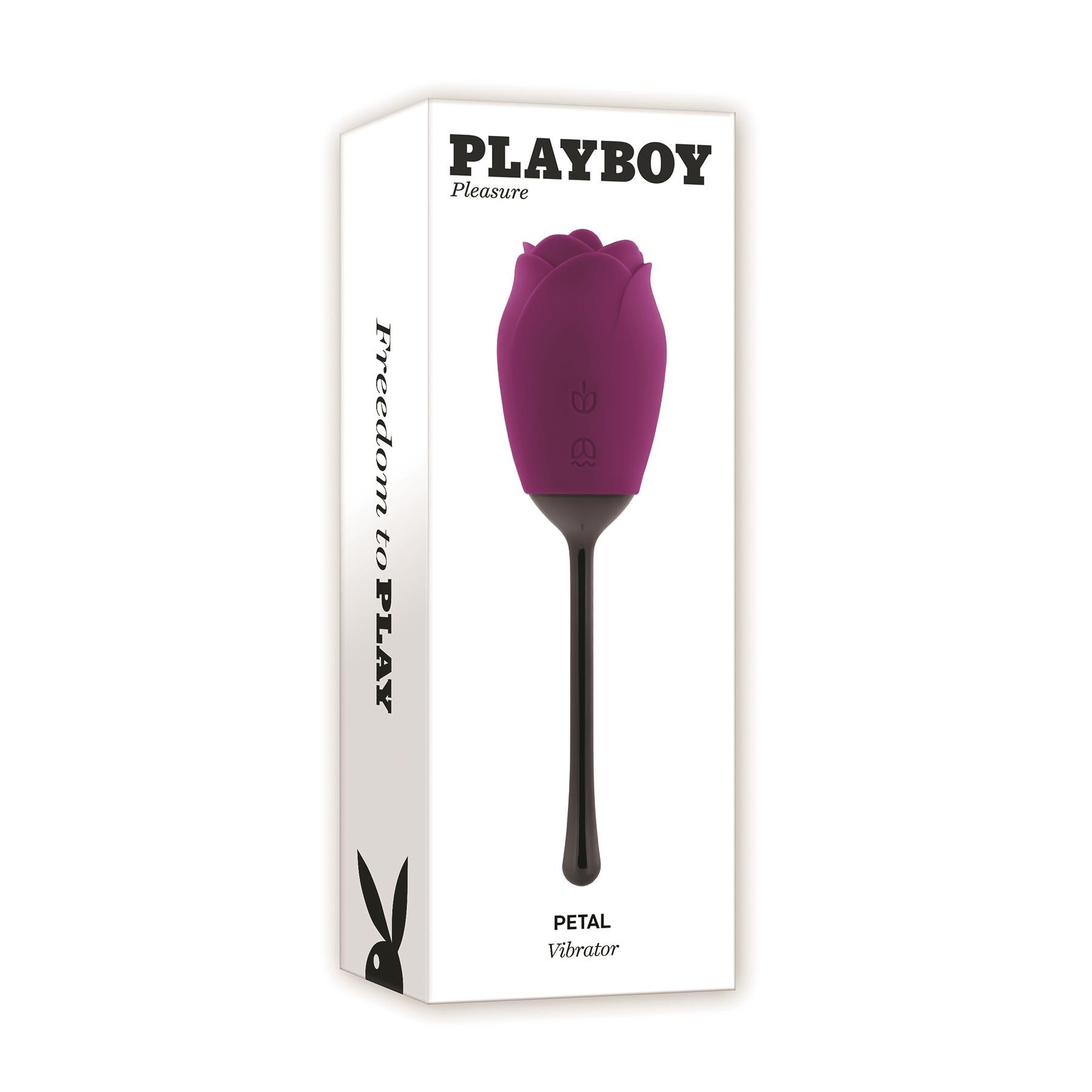 Playboy Pleasure Petal Rose Clitoral Stimulator - Packaging Shot