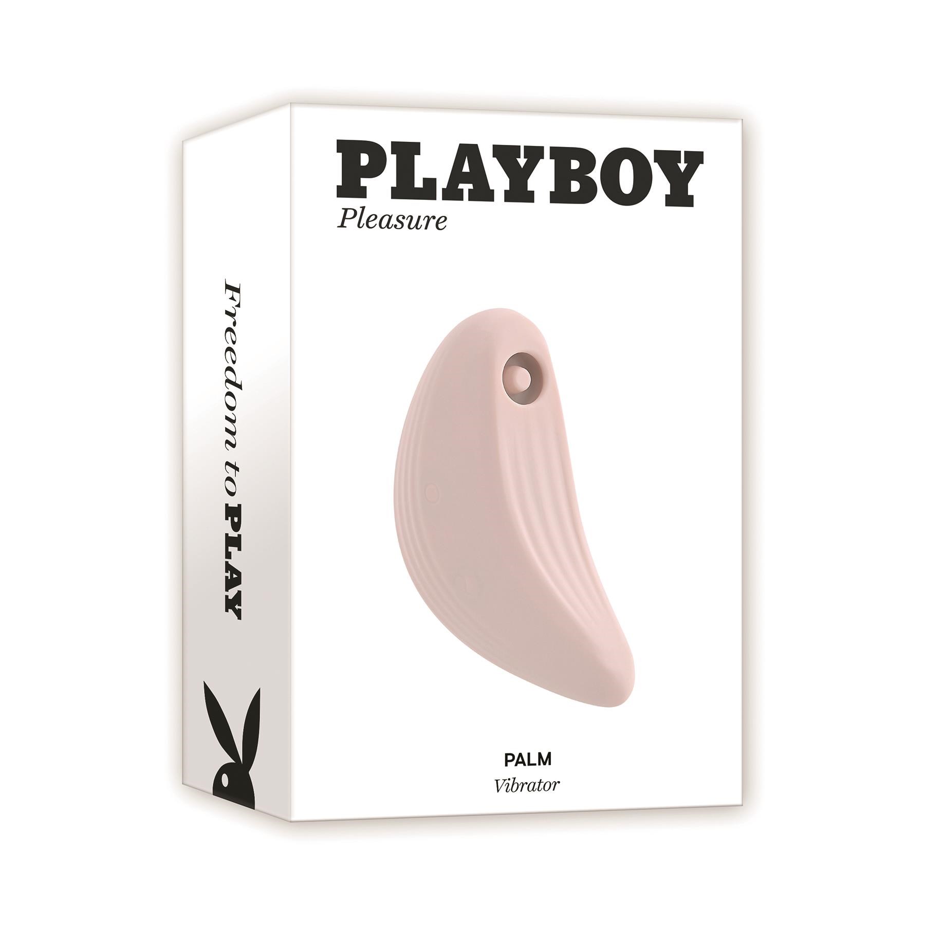 Playboy Pleasure Palm Clitoral Stimulator - Packaging