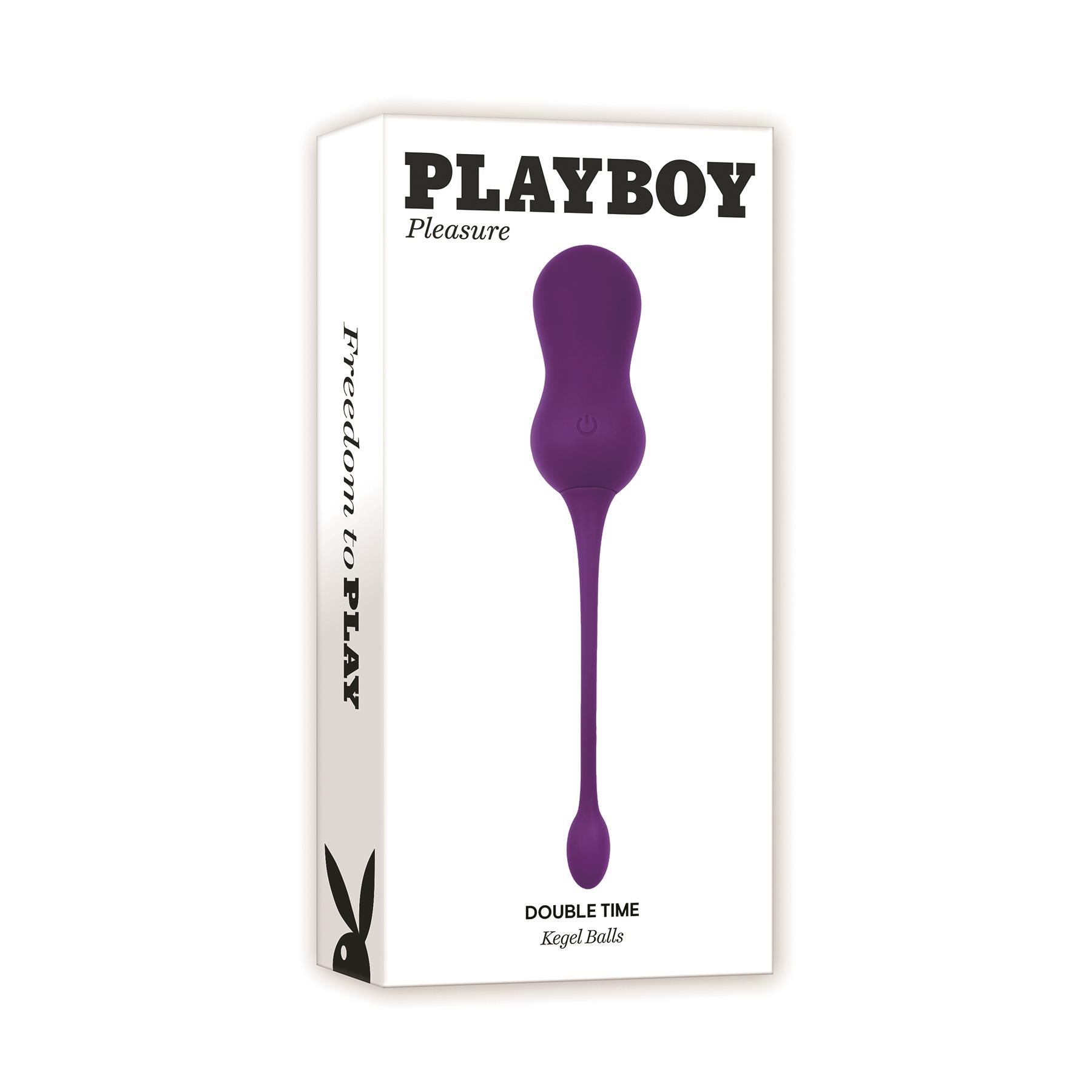 Playboy Pleasure Double Time Vibrating Kegel Exerciser - Packaging
