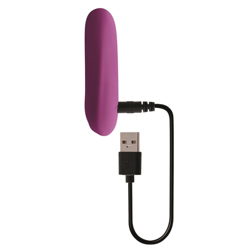 Playboy Pleasure Bullet Vibrator - Showing Where Charger is Placed